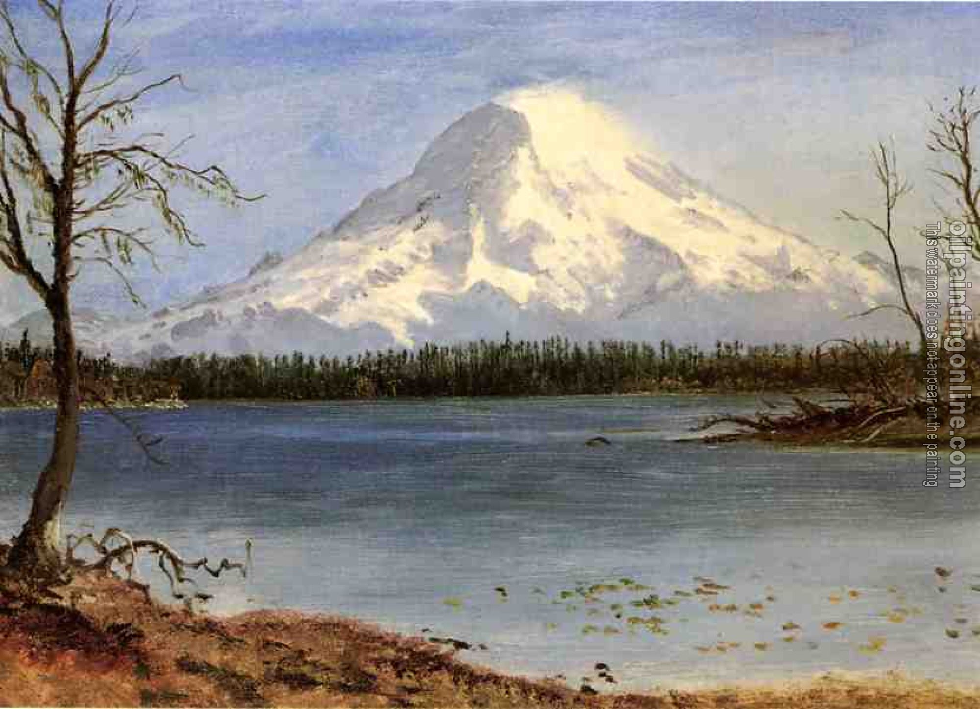 Bierstadt, Albert - Lake in the Rockies